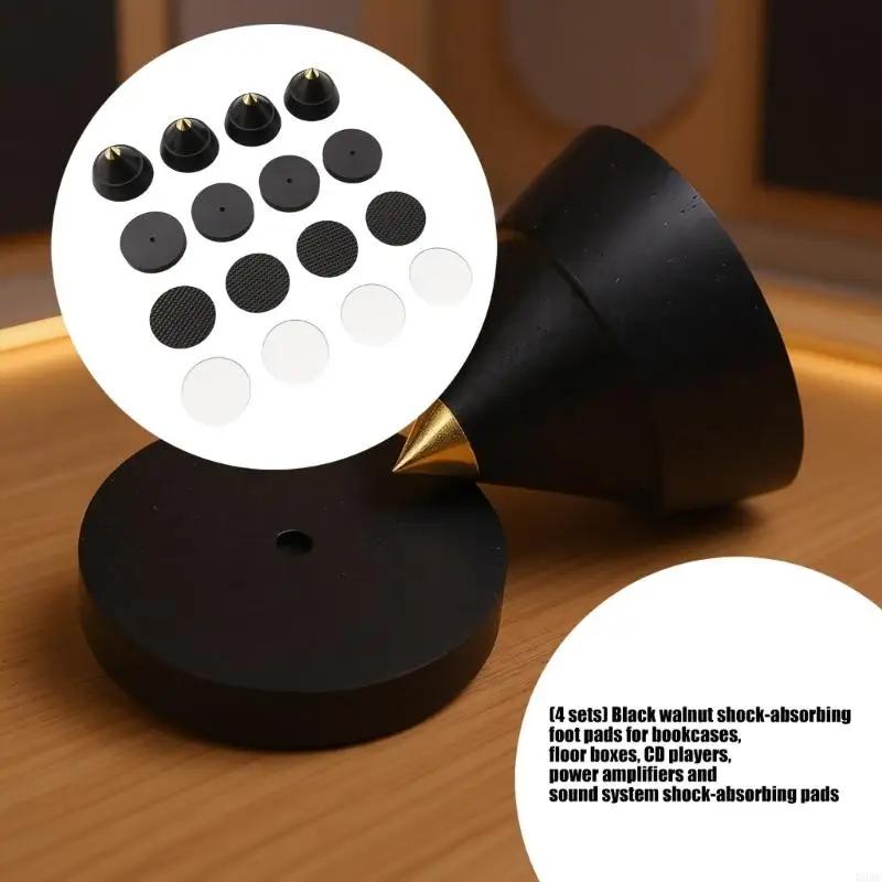 Vibrations Dampening Pad Speaker Isolation Spikes with Base Pad For Stereo Systems Music Equipment Shock-absorbing 896C
Vibrations Dampening Pad Speaker Isolation Spikes with Base Pad For Stereo Systems Music Equipment Shock-absorbing 896C