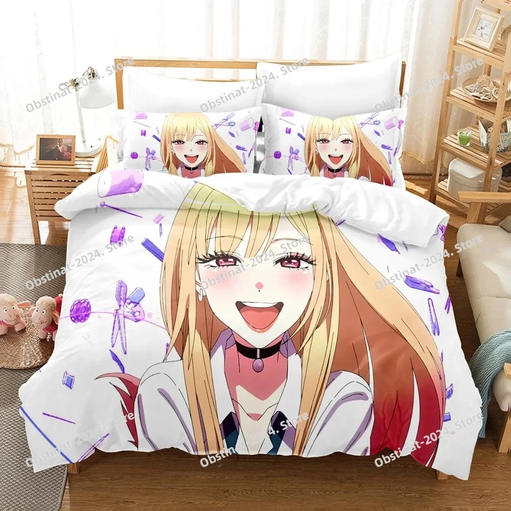 3D My Dress Up Darling Anime Kitagawa Marin Bedding Duvet Cover Set Soft Comfortable Perfect Children Room Full Queen King Size
3D My Dress Up Darling Anime Kitagawa Marin Bedding Duvet Cover Set Soft Comfortable Perfect Children Room Full Queen King Size