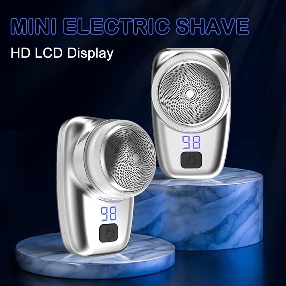 Mini Shaver Portable Electric Shaver Rechargeable Beard Trimmer Pocket Electric Razor Shaving Machine For Men Wet And Dry Use
Mini Shaver Portable Electric Shaver Rechargeable Beard Trimmer Pocket Electric Razor Shaving Machine For Men Wet And Dry Use