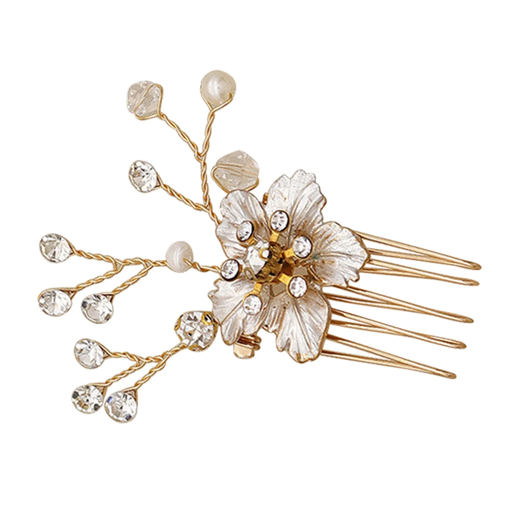 1Pc Elegant Rhinestone Flower Bridal Hair Comb Alloy Headdress Accessory Headpiece for Wedding Party
1Pc Elegant Rhinestone Flower Bridal Hair Comb Alloy Headdress Accessory Headpiece for Wedding Party