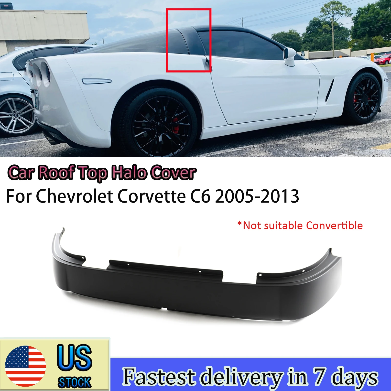 Накладка на крышу автомобиля Halo для Chevrolet Corvette C6, все модели 2005-2013, матовый/глянцевый черный комплект кузова из углеродного волокна
Накладка на крышу автомобиля Halo для Chevrolet Corvette C6, все модели 2005-2013, матовый/глянцевый черный комплект кузова из углеродного волокна