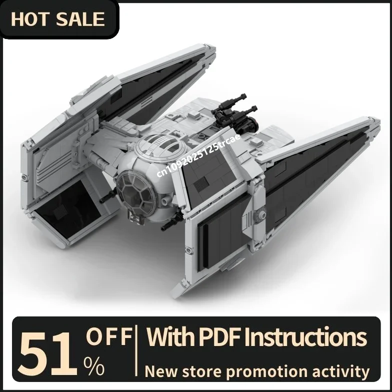 New 1105Pcs Famous Star Battle Movie Moc Tie Aggressor Model Diy Creative Ideas Toys Birthday Gifts Christmas Custom Puzzles
New 1105Pcs Famous Star Battle Movie Moc Tie Aggressor Model Diy Creative Ideas Toys Birthday Gifts Christmas Custom Puzzles