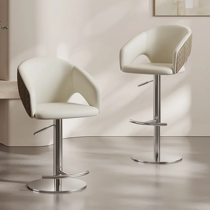 Bar chair modern simple light luxury lifting high bar chair stool home island seat lifting and rotating
Bar chair modern simple light luxury lifting high bar chair stool home island seat lifting and rotating