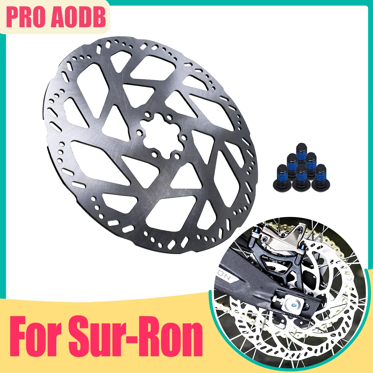 Motorcycle CNC Steel Front Rear Brake Discs Brake Pads Steel For Sur-Ron Sur Ron Surron X S Off-Road Electric Vehicle Universal
Motorcycle CNC Steel Front Rear Brake Discs Brake Pads Steel For Sur-Ron Sur Ron Surron X S Off-Road Electric Vehicle Universal