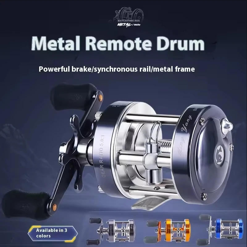 Saltwater Fishing Reels 2+1bb 9KG Casting Sea Fishing Reel Gear Ratio 5.2:1 Trolling Reel Round Baitcasting Reel
Saltwater Fishing Reels 2+1bb 9KG Casting Sea Fishing Reel Gear Ratio 5.2:1 Trolling Reel Round Baitcasting Reel