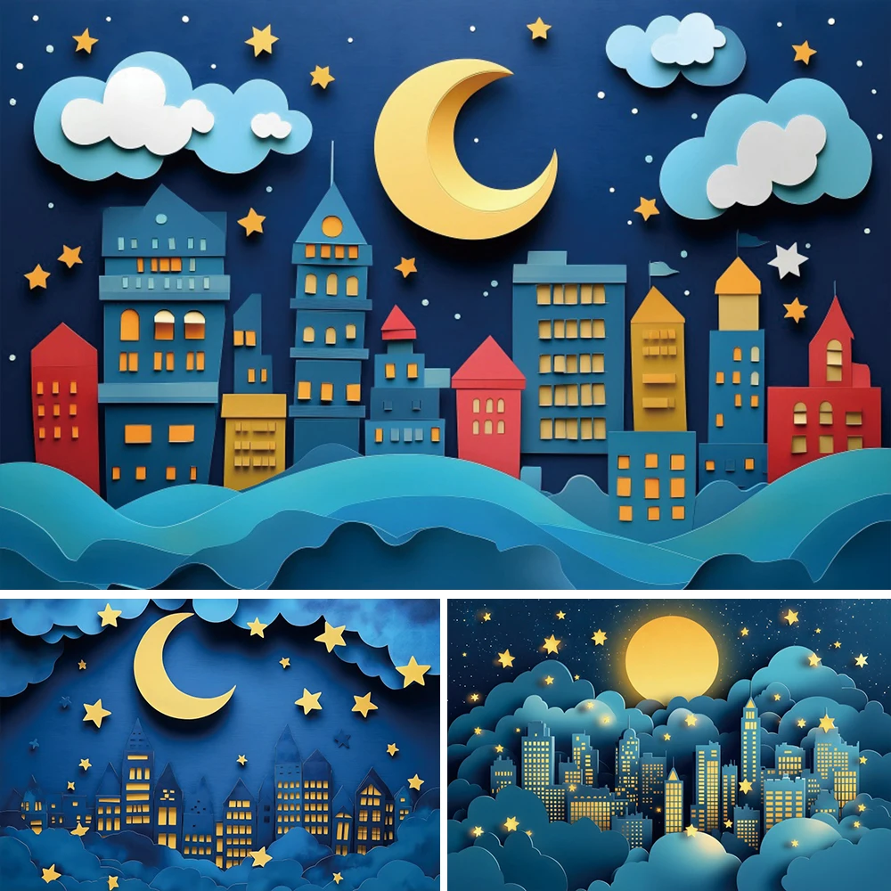 Cartoon Super City Backdrop Superhero Birthday Theme Boys Comic Party Urban Cityscape Night View Boom City Buildings Background
Cartoon Super City Backdrop Superhero Birthday Theme Boys Comic Party Urban Cityscape Night View Boom City Buildings Background