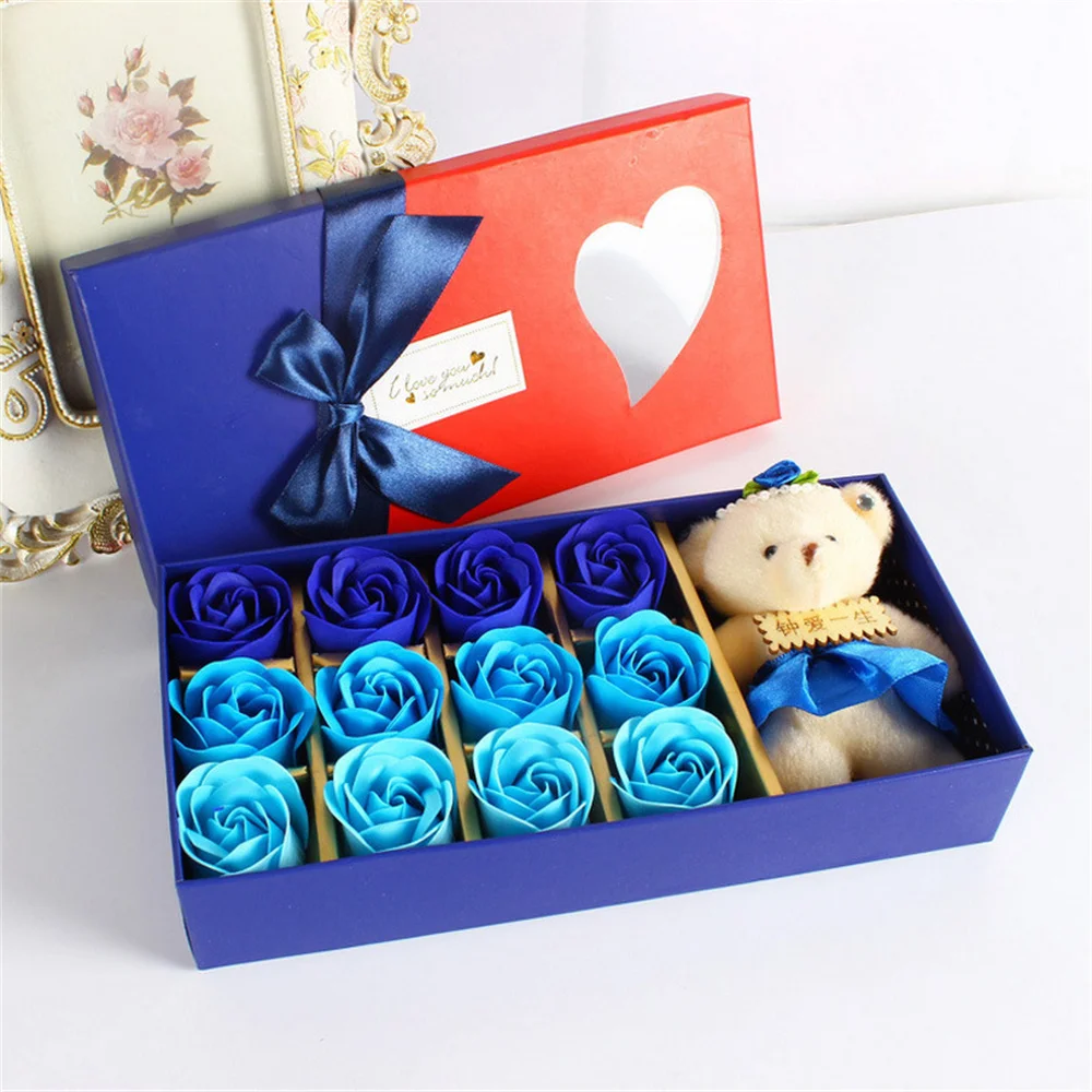 Valentine's Day Bear Rose Gift Box Soap Flower Birthday Gifts For Girlfriend Couples Anniversary Women Wedding Gifts For Guests
Valentine's Day Bear Rose Gift Box Soap Flower Birthday Gifts For Girlfriend Couples Anniversary Women Wedding Gifts For Guests