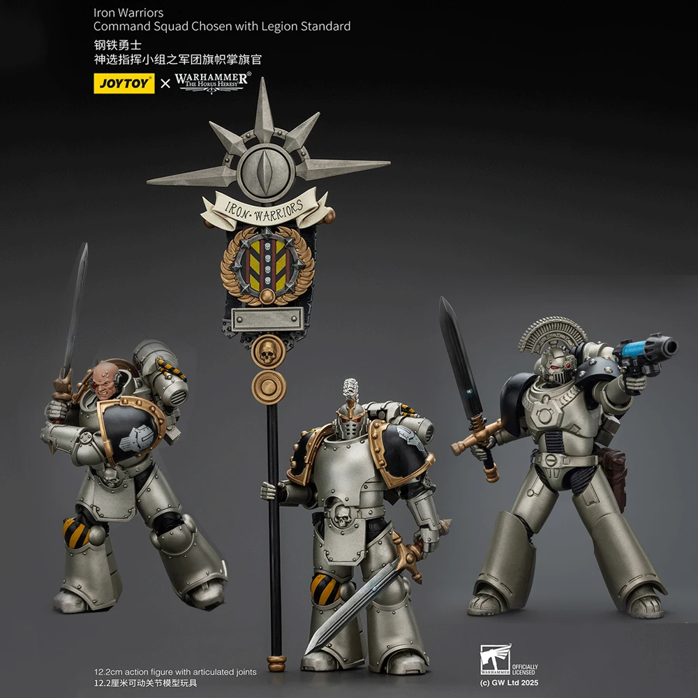 JOYTOY Warhammer The Horus Heresy 1/18 Scale Iron Warriors MKVI Tactical Sergeant Command Squad Chosen Action Figure Model Toys
JOYTOY Warhammer The Horus Heresy 1/18 Scale Iron Warriors MKVI Tactical Sergeant Command Squad Chosen Action Figure Model Toys