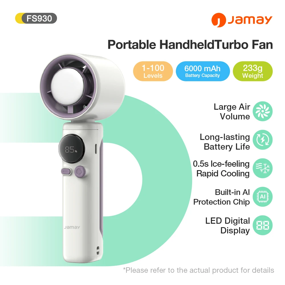 2025 New Handheld Turbo Fan 100 gear speed adjustment Portable Charging USB Handheld Fan Outdoor Fan 6000mAh Hanging Neck Fan
2025 New Handheld Turbo Fan 100 gear speed adjustment Portable Charging USB Handheld Fan Outdoor Fan 6000mAh Hanging Neck Fan