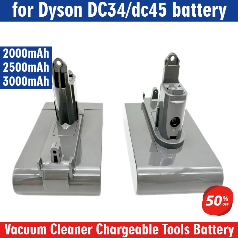 Replacement Battery for Dyson DC35 DC44 DC45 DC58 DC59 DC61 DC62 Vacuum Cleaner 21.6V Li-ion Power Pack
Replacement Battery for Dyson DC35 DC44 DC45 DC58 DC59 DC61 DC62 Vacuum Cleaner 21.6V Li-ion Power Pack