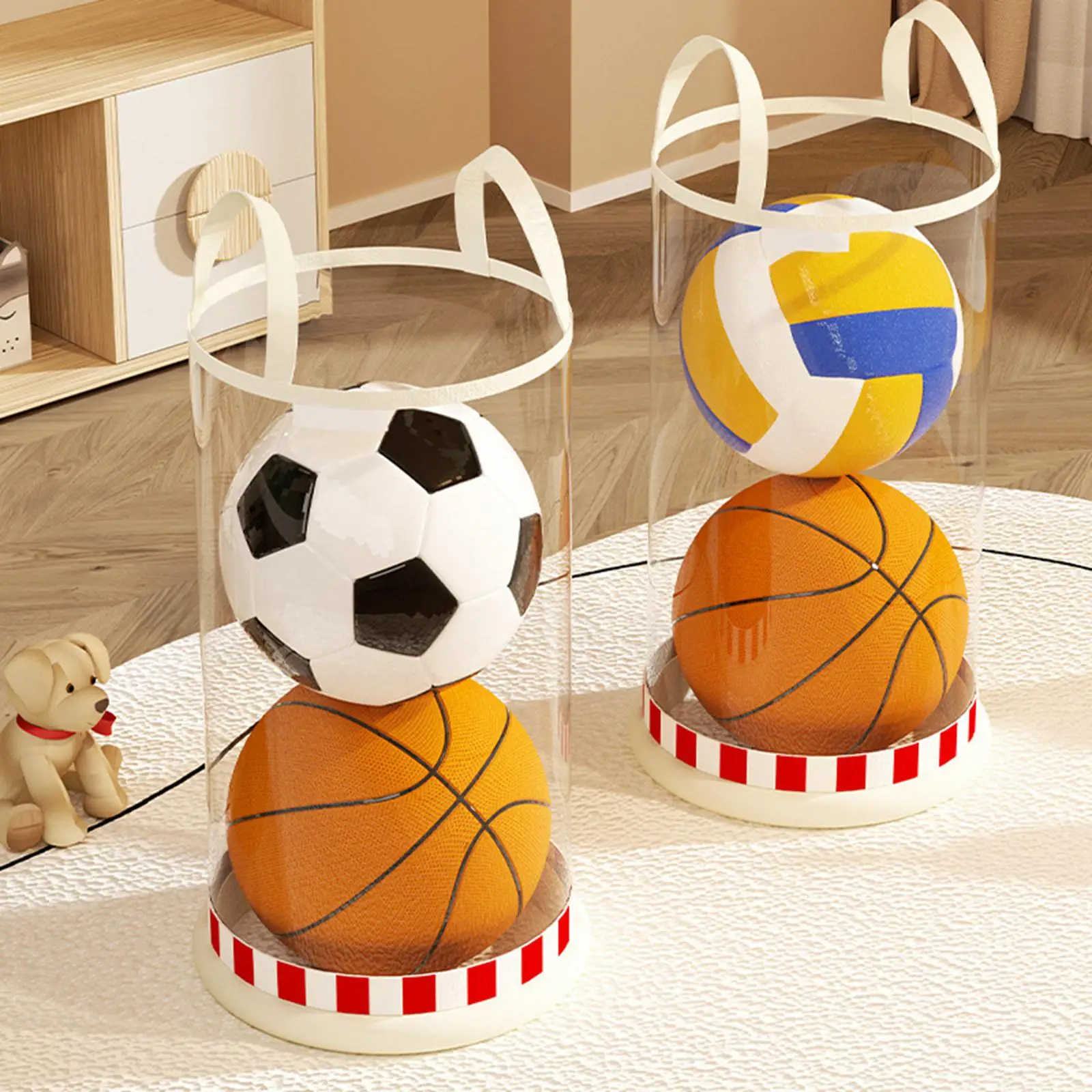 Sports Ball Holder for Garage Ball Storage Bin for Soccer Basketball Clothes
Sports Ball Holder for Garage Ball Storage Bin for Soccer Basketball Clothes