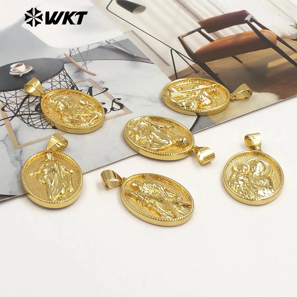 WT-JFE147 High-end Feel High Quality Yellow Brass With Real Gold Plated Pendant For Women Wedding Jewelry
WT-JFE147 High-end Feel High Quality Yellow Brass With Real Gold Plated Pendant For Women Wedding Jewelry