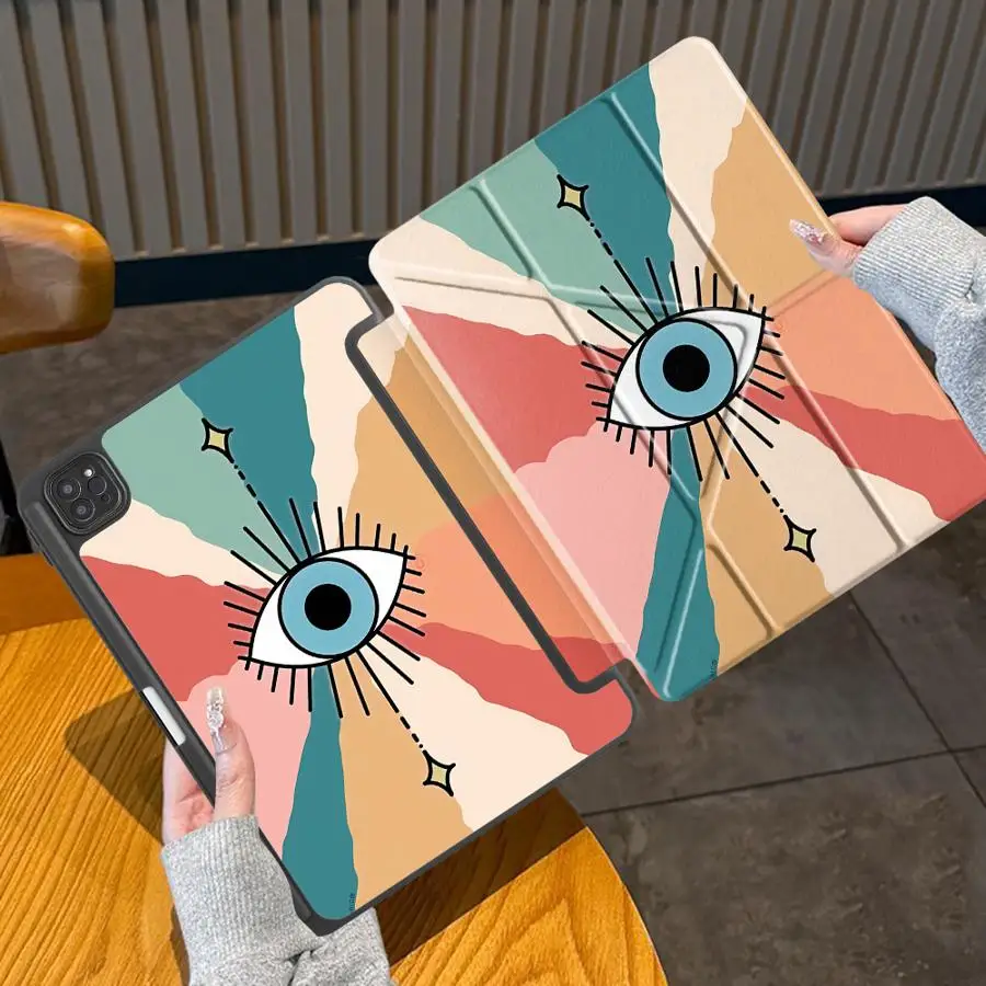 Holder Cover Tablet Case For iPad Air M2 1 2 M4 Mini 7 6 Pro 10th 7th 11th 9th 8th Air 2025 4 5 M3 Color Evil Eye
Holder Cover Tablet Case For iPad Air M2 1 2 M4 Mini 7 6 Pro 10th 7th 11th 9th 8th Air 2025 4 5 M3 Color Evil Eye
