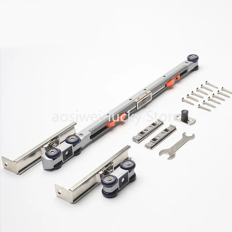 Two-way Buffer Suspension Wheel Sliding Door Hanging Rail Wheel Damping Buffer Track Pulley For Frameless Glass and Wooden Door
Two-way Buffer Suspension Wheel Sliding Door Hanging Rail Wheel Damping Buffer Track Pulley For Frameless Glass and Wooden Door