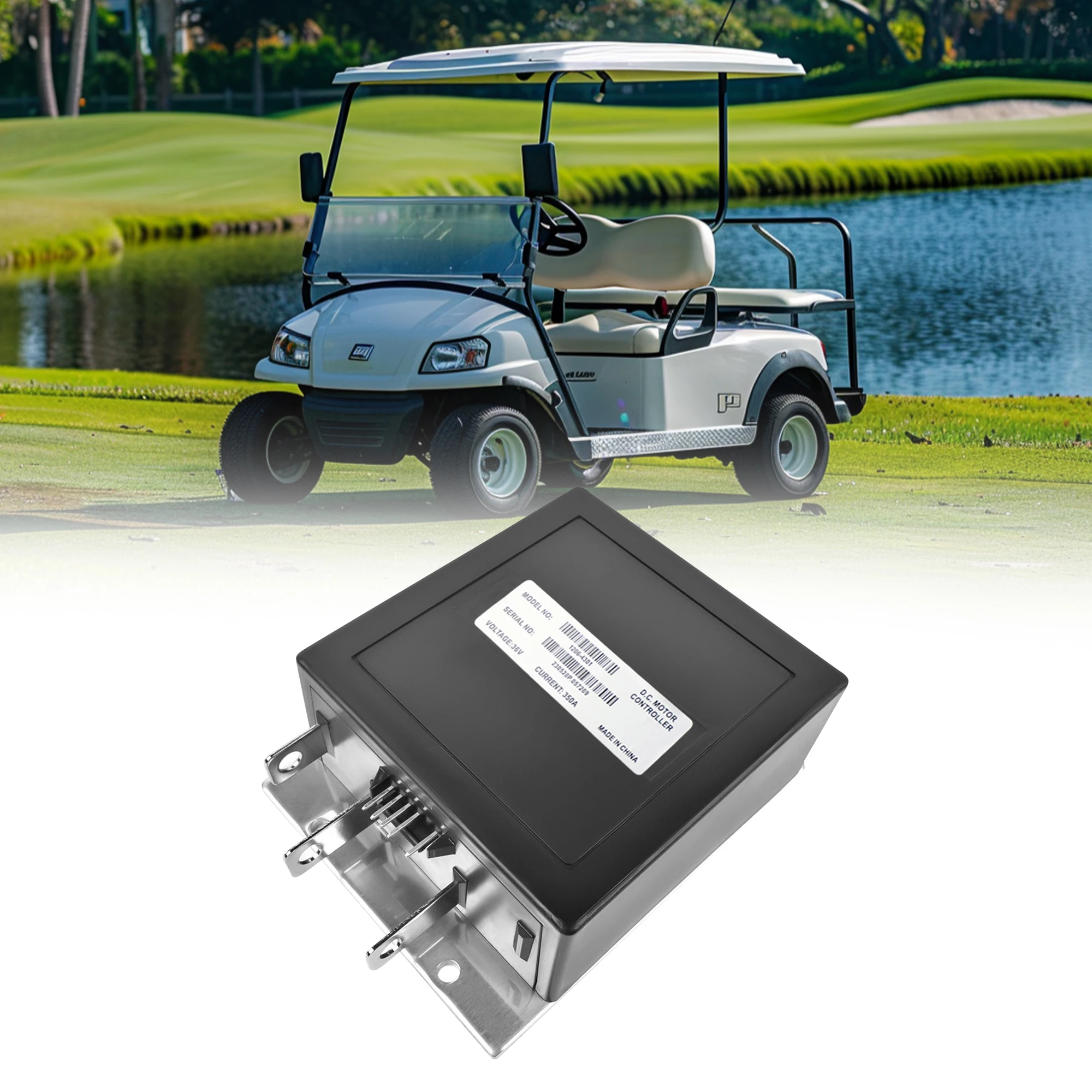 36V 350A 1206-4301 ITS 5 Pin Speed Controller Fit EZGO TXT Medalist Golf Cart 25864G03 25864G09 1994-2023
36V 350A 1206-4301 ITS 5 Pin Speed Controller Fit EZGO TXT Medalist Golf Cart 25864G03 25864G09 1994-2023