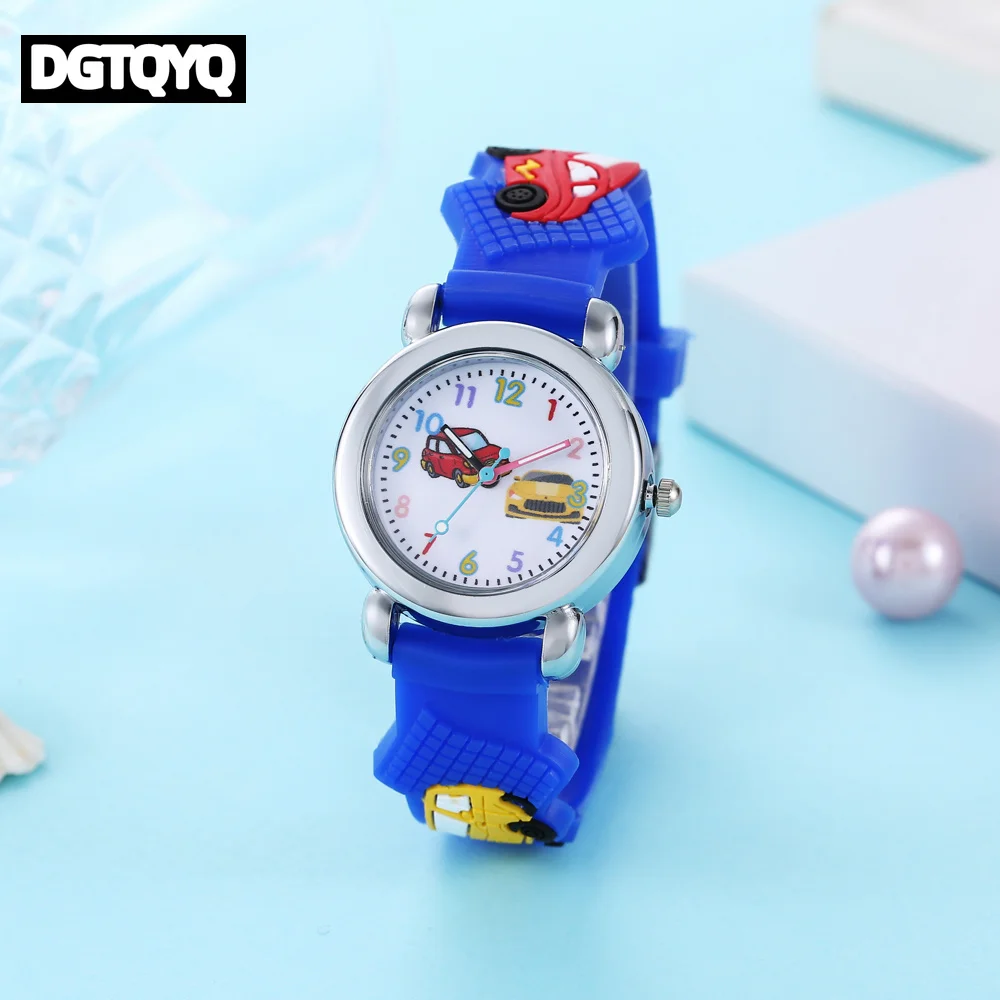 Watches Cute Silicone Car Pattern Kids Watch for Boys and Girls New Fashion Colorful Cartoon Car Student Children's Quartz Watch
Watches Cute Silicone Car Pattern Kids Watch for Boys and Girls New Fashion Colorful Cartoon Car Student Children's Quartz Watch