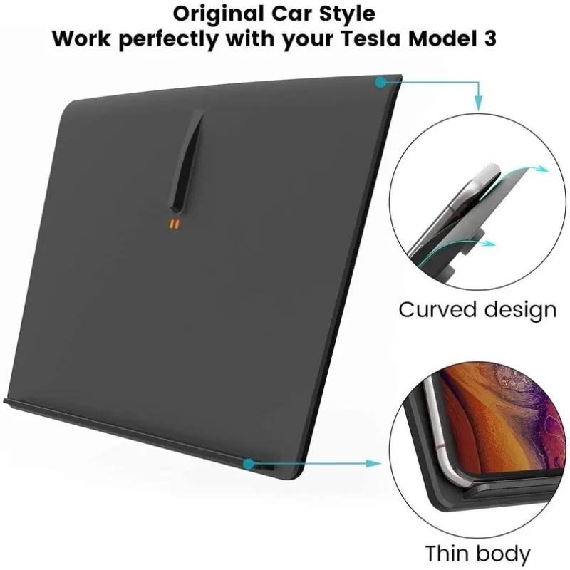 15W Triple Coil Wireless Charger 3-Device Fast Charge Hub for Tesla Model 3 2017-2020 Car Wireless Charging Board Pad Smartphone
15W Triple Coil Wireless Charger 3-Device Fast Charge Hub for Tesla Model 3 2017-2020 Car Wireless Charging Board Pad Smartphone