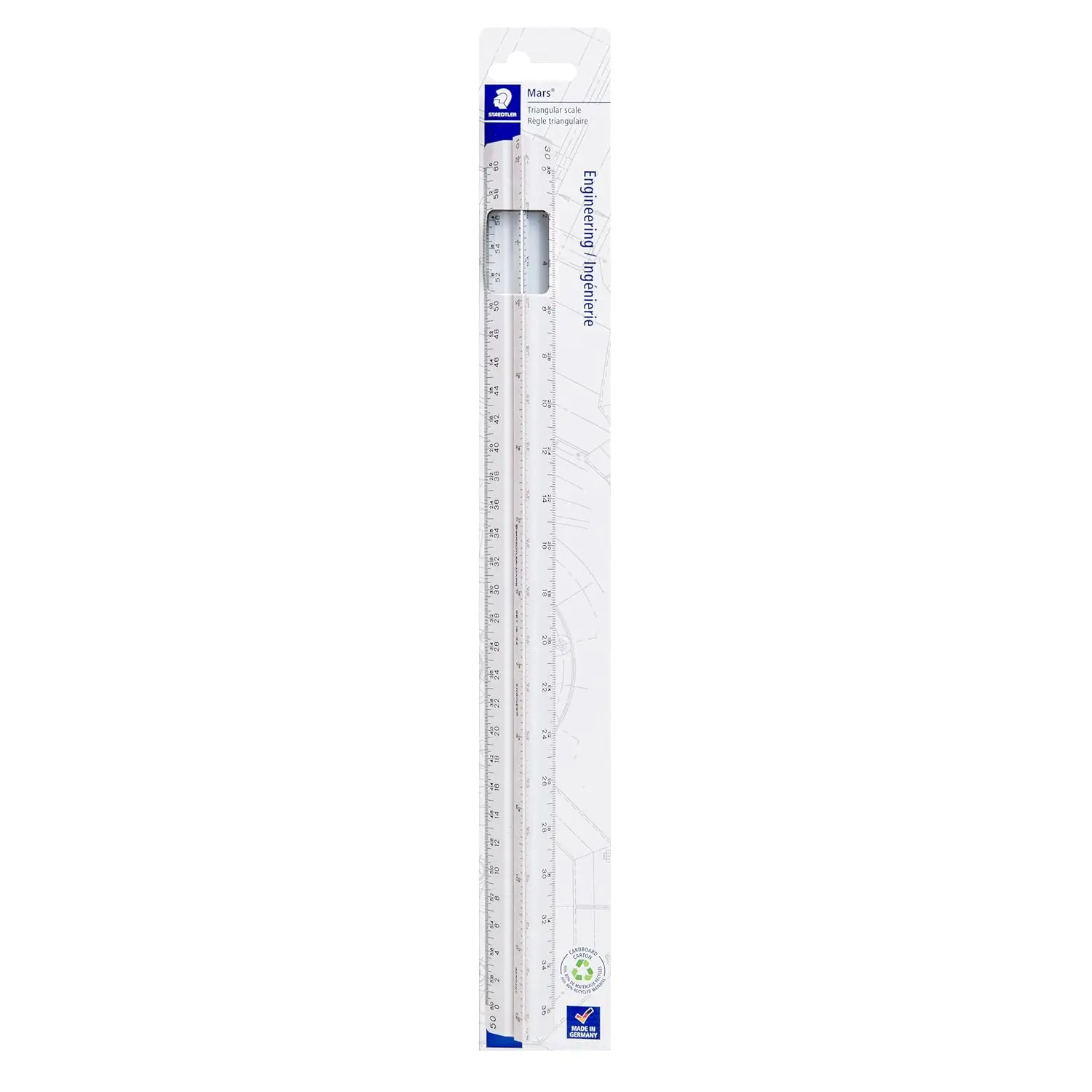 12in Engineer Scale Ruler, Triangular Engineering Ruler with 6 Scales (10-60 Parts/Inch), Color-Coded Grooves, Durable Plastic
12in Engineer Scale Ruler, Triangular Engineering Ruler with 6 Scales (10-60 Parts/Inch), Color-Coded Grooves, Durable Plastic
