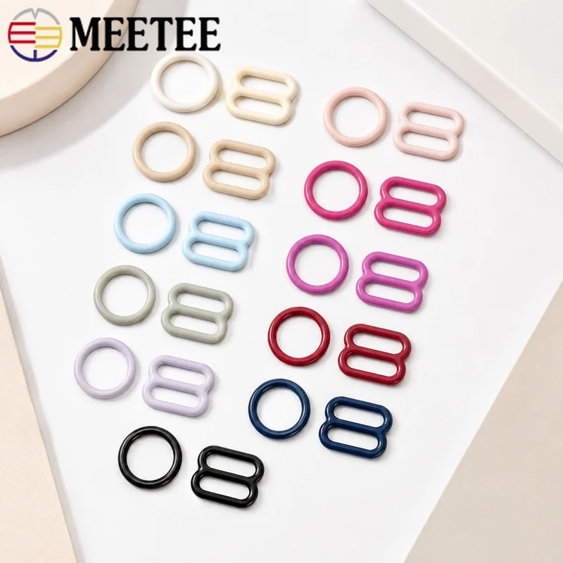 100Pcs 10mm 8 Shape Bra Buckles Metal O Ring Adjuster Sliders for Webbing Strap Bikini Closure Lingerie DIY Sewing Accessory Kit
100Pcs 10mm 8 Shape Bra Buckles Metal O Ring Adjuster Sliders for Webbing Strap Bikini Closure Lingerie DIY Sewing Accessory Kit