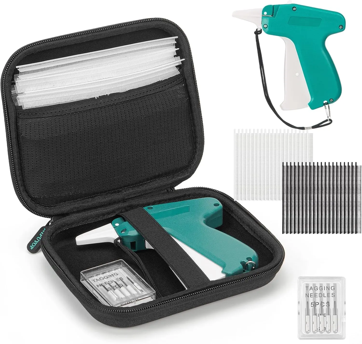 Mini Stitch Gun for Clothes, Speedy Cloth Fixer, Quick Sewing Tool with 2500 Fasteners & 6 Needles
Mini Stitch Gun for Clothes, Speedy Cloth Fixer, Quick Sewing Tool with 2500 Fasteners & 6 Needles