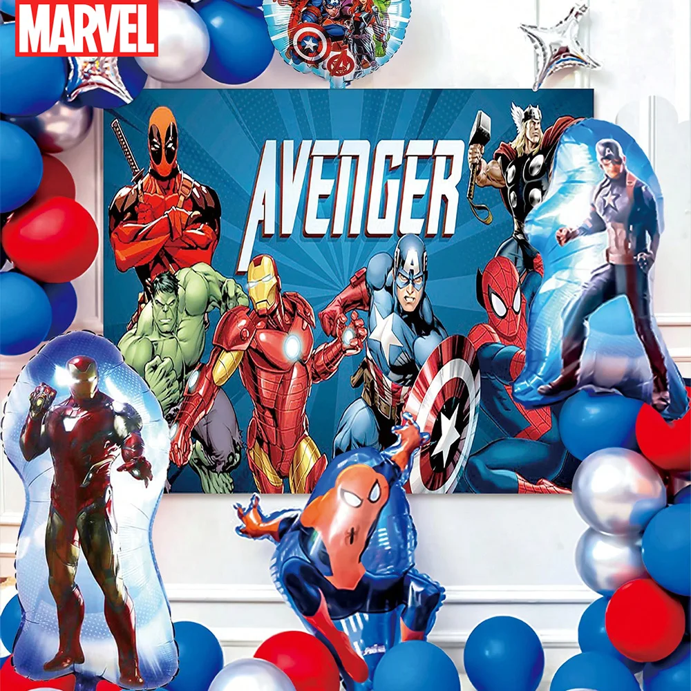 50PCS Marvel Officially Licensed Marvel Family Balloon Set Captain America Spider-Man Iron Man Birthday Party Decoration
50PCS Marvel Officially Licensed Marvel Family Balloon Set Captain America Spider-Man Iron Man Birthday Party Decoration