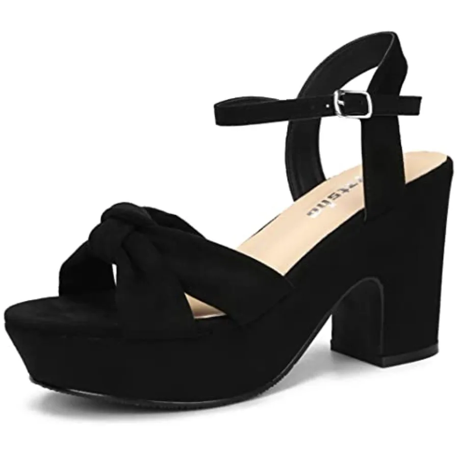 syztsho Women's Platform Heels Ankle Strap Sandals Peep Toe Suede Wedges Sandal Fashion Wedding Sexy Dress Block Chunky High He
syztsho Women's Platform Heels Ankle Strap Sandals Peep Toe Suede Wedges Sandal Fashion Wedding Sexy Dress Block Chunky High He