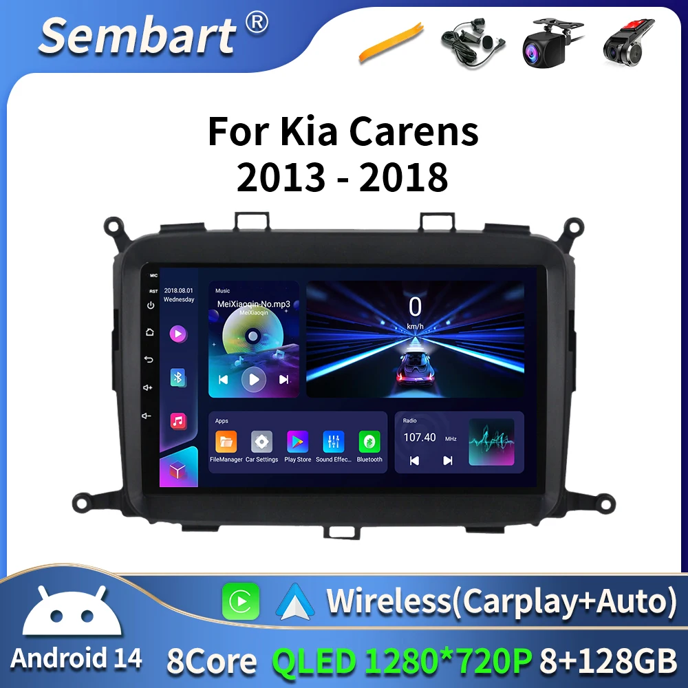 Android 16 WIFI+4G Auto Carplay GPS For Kia Carens 2013 2014 2015 2016 2017- 2019 Car Radio Multimedia Player Navigation Stereo
Android 16 WIFI+4G Auto Carplay GPS For Kia Carens 2013 2014 2015 2016 2017- 2019 Car Radio Multimedia Player Navigation Stereo