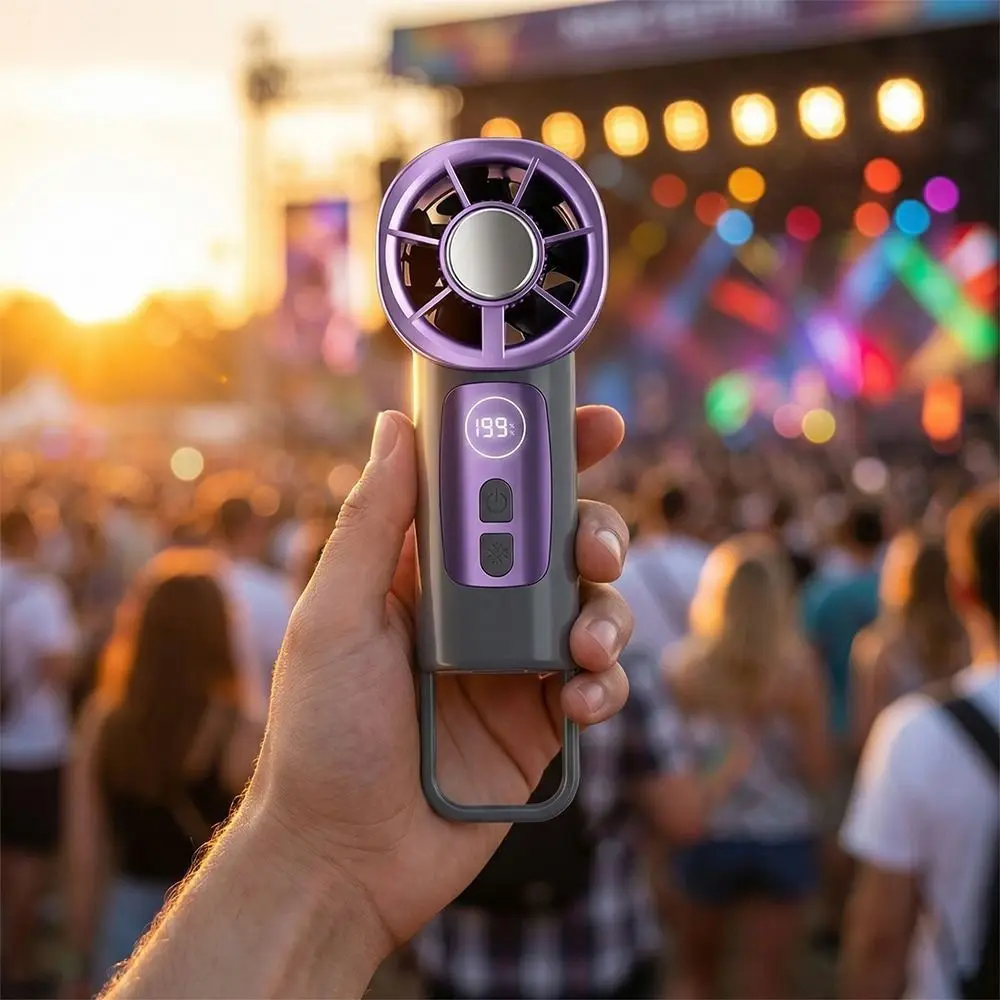 Портативный мини-вентилятор с 199 скоростями, охлаждением TEC, USB-зарядкой, высокой скоростью, длительным временем автономной работы и тихой работой
Портативный мини-вентилятор с 199 скоростями, охлаждением TEC, USB-зарядкой, высокой скоростью, длительным временем автономной работы и тихой работой