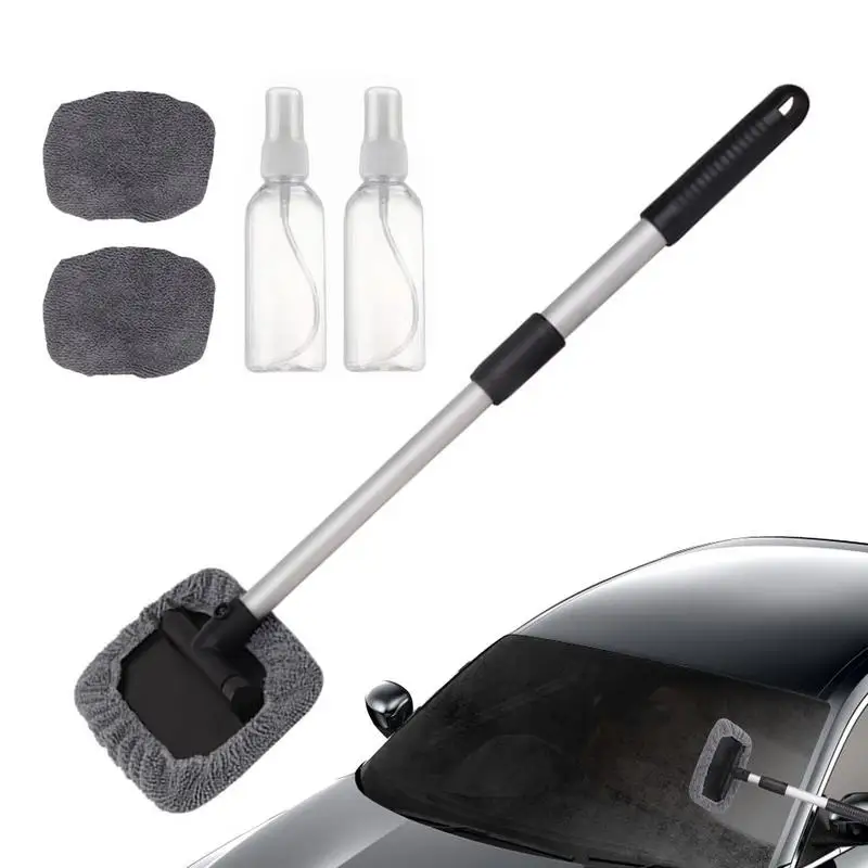 Telescopic Car Window Cleaner Brush Kit Windshield Cleaning Tool With Spray Bottle Auto Long Handle Glass Wiper Car Accessories
Telescopic Car Window Cleaner Brush Kit Windshield Cleaning Tool With Spray Bottle Auto Long Handle Glass Wiper Car Accessories