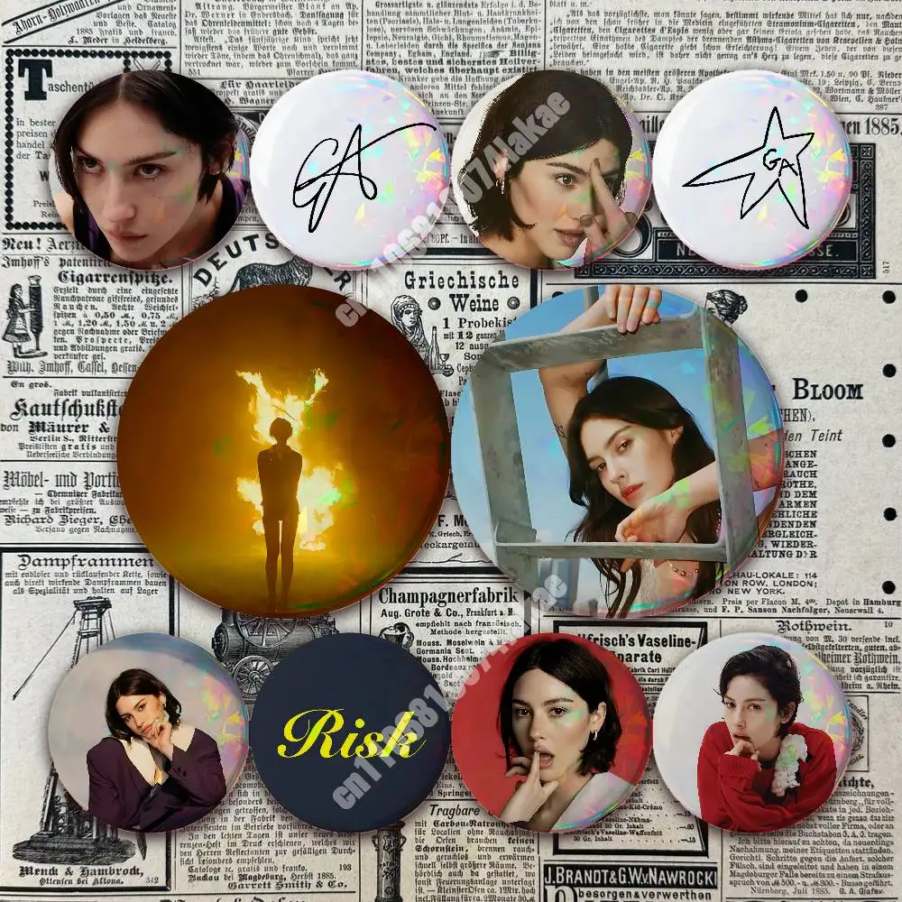 G-Gracie Abrams-S Daughter From Hell Button Badge 2PC Sets for Bags & Clothes & Accessories Metal Pin Stylish Decoration
G-Gracie Abrams-S Daughter From Hell Button Badge 2PC Sets for Bags & Clothes & Accessories Metal Pin Stylish Decoration