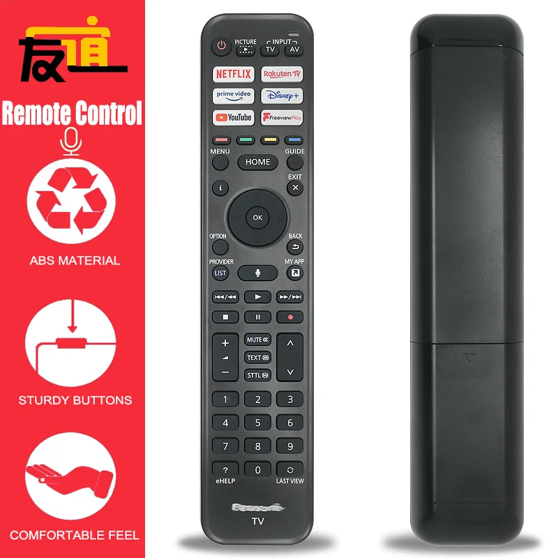 Original N2QBYA000057 Voice Remote Control for Panasonic TX-42/65LZ980B, TX-55JX940B, TX-42LZ800B, Smart 4K OLED
Original N2QBYA000057 Voice Remote Control for Panasonic TX-42/65LZ980B, TX-55JX940B, TX-42LZ800B, Smart 4K OLED