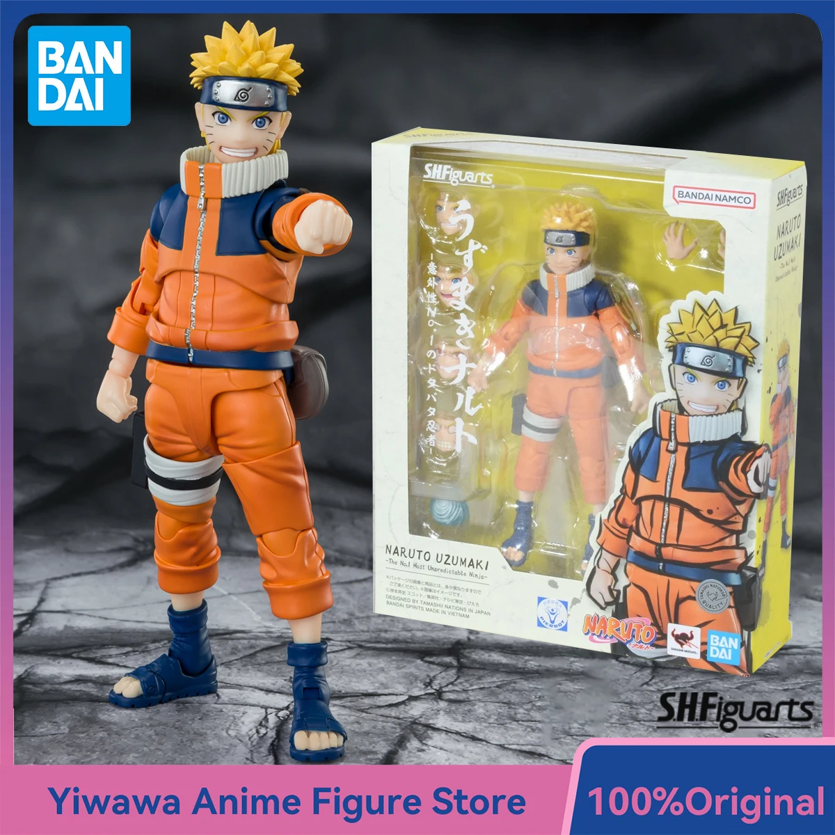 In Stock Bandai S.H.Figuarts Naruto Uzumaki The No. 1 Most Unpredictable Ninja Action Anime Figure 1/12 Collectible Model Toy
In Stock Bandai S.H.Figuarts Naruto Uzumaki The No. 1 Most Unpredictable Ninja Action Anime Figure 1/12 Collectible Model Toy