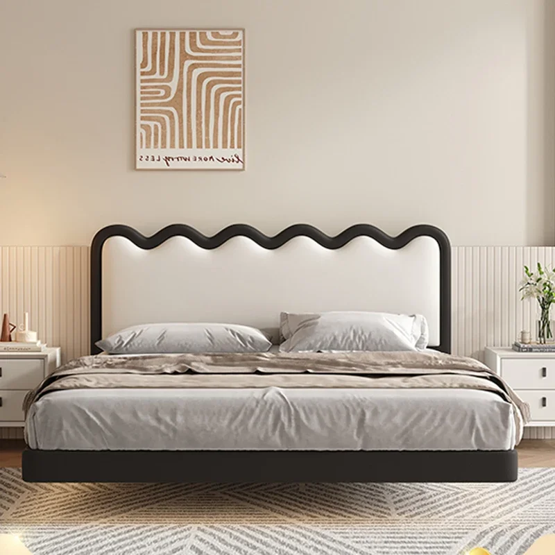 Trendy Minimalist Bed Portable Sun Sleeping Platform Space Saving Bed Queen King Size Luxury Camas De Casal Unique Furniture
Trendy Minimalist Bed Portable Sun Sleeping Platform Space Saving Bed Queen King Size Luxury Camas De Casal Unique Furniture