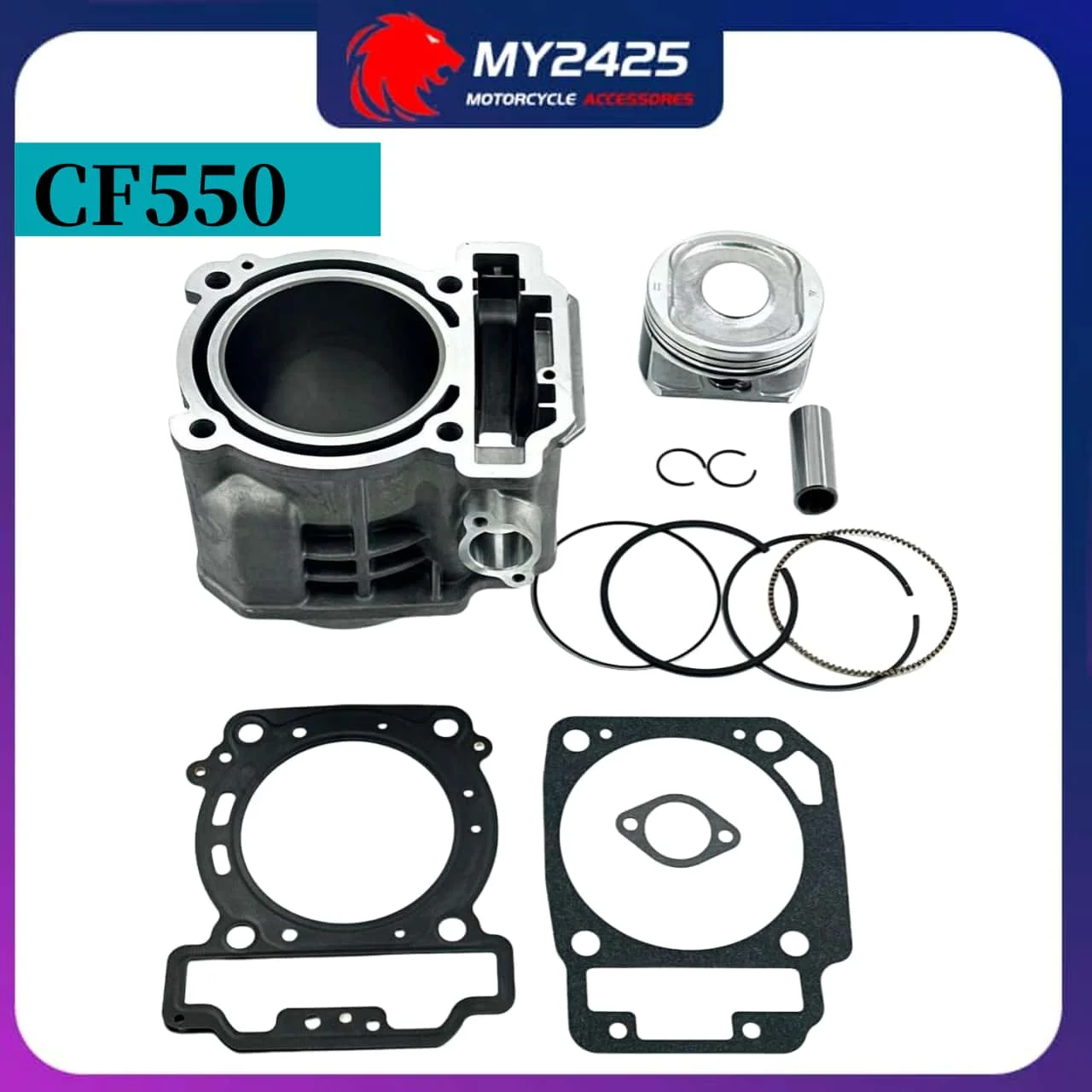 91mm Motorcycle Cylinder Kit 495CC Motor for CF550 CF191R 550 ATV UTV UForce 0GR0-023100 Piston Rings Tool Motorbike Engine Part
91mm Motorcycle Cylinder Kit 495CC Motor for CF550 CF191R 550 ATV UTV UForce 0GR0-023100 Piston Rings Tool Motorbike Engine Part