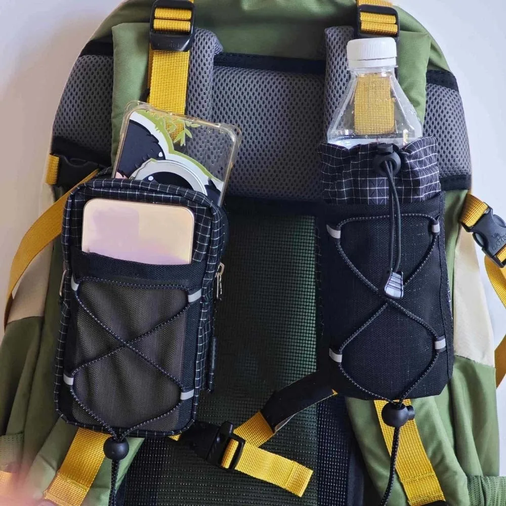 Backpack Attachment Mountaineering Accessory Pouch Large Capacity Anti-lost Portable Phone Pouch Anti-splash Water Polyester
Backpack Attachment Mountaineering Accessory Pouch Large Capacity Anti-lost Portable Phone Pouch Anti-splash Water Polyester