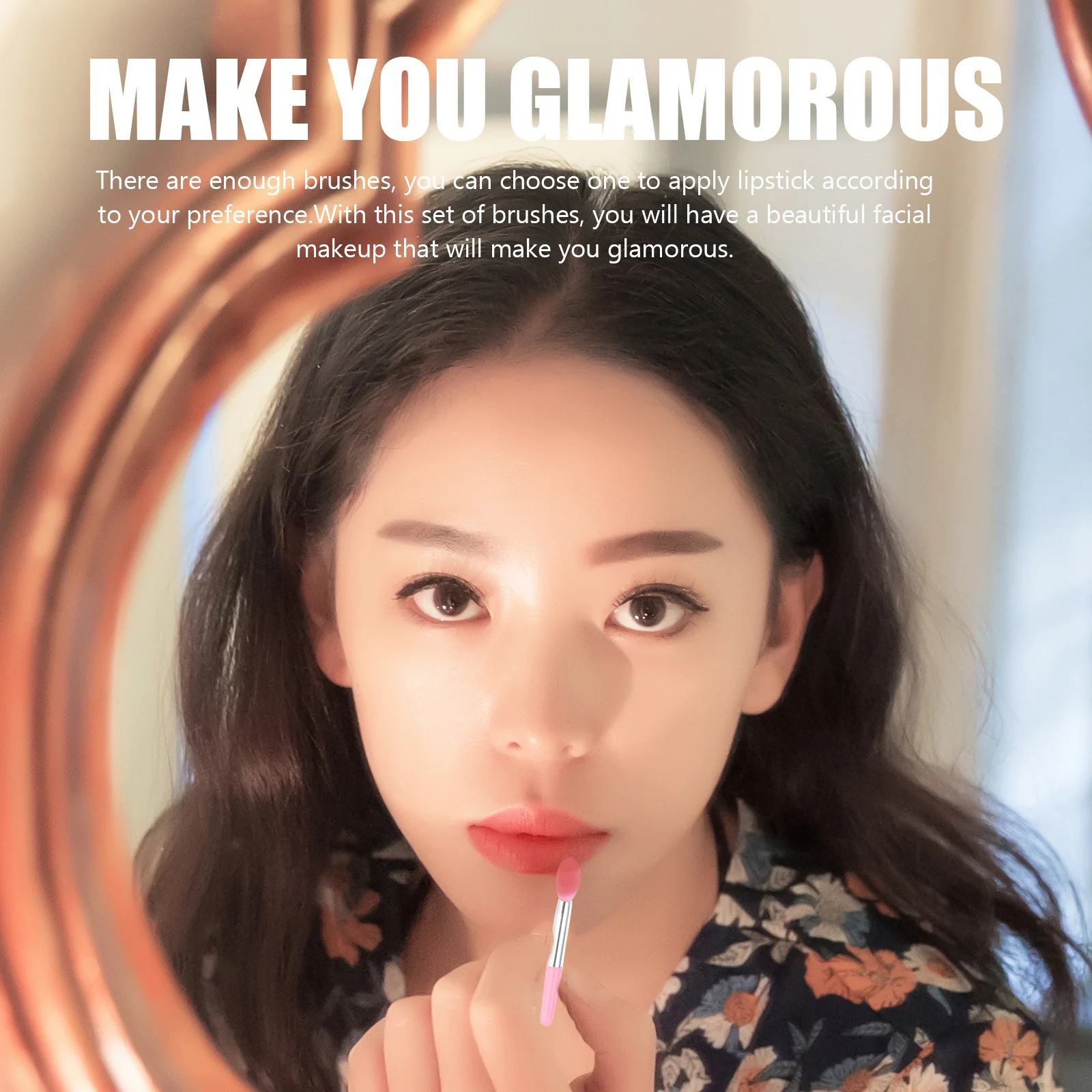 10Pcs Lipstick Brush Premium Silicone Eyeshadow Makeup Brush Portable Travel Size Lip Applicator for Cream Products
10Pcs Lipstick Brush Premium Silicone Eyeshadow Makeup Brush Portable Travel Size Lip Applicator for Cream Products