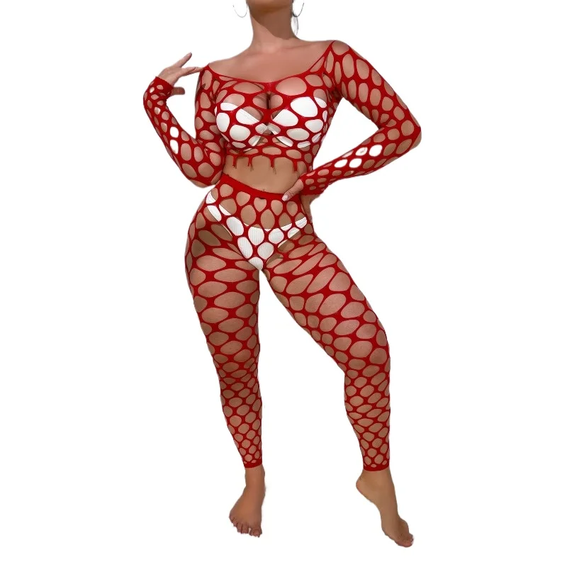 Новый топ с колготками, комплект сексуального нижнего белья, экзотические костюмы, женская ажурная форма, сексуальная ночная рубашка, женская одежда для сна, эротическая
Новый топ с колготками, комплект сексуального нижнего белья, экзотические костюмы, женская ажурная форма, сексуальная ночная рубашка, женская одежда для сна, эротическая