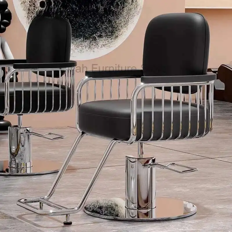 Hair Salon Luxury Barber Chairs Modern Simple Comfort Hairdresser Barber Chairs Swivel Shave Salon Furniture Silla Barbería FYBC
Hair Salon Luxury Barber Chairs Modern Simple Comfort Hairdresser Barber Chairs Swivel Shave Salon Furniture Silla Barbería FYBC