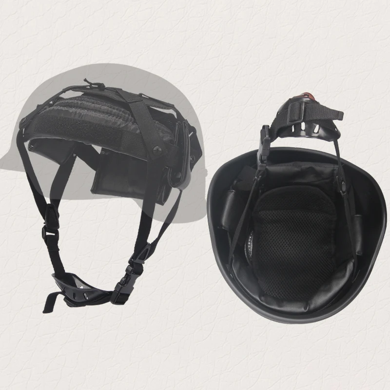 Стальной шлем M88, модифицированная подвеска, четырехточечный ремешок, аксессуары для подкладки шлема, подбородочный ремень (без шлема)
Стальной шлем M88, модифицированная подвеска, четырехточечный ремешок, аксессуары для подкладки шлема, подбородочный ремень (без шлема)