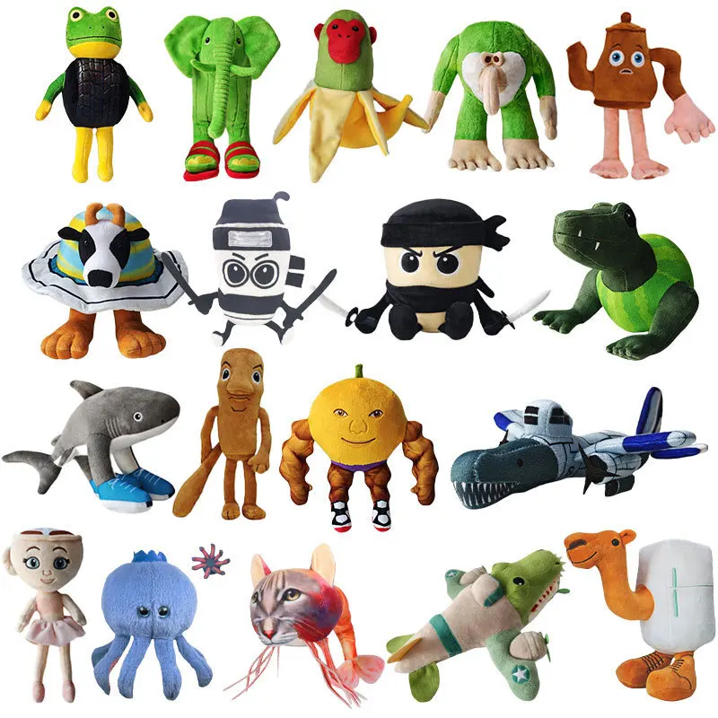 Новый Tung Tung Tung Sahur Tralalero Tralala Sharks плюшевые игрушки аниме периферийные мягкие куклы-подушки забавная игрушка детские подарки на день рождения
Новый Tung Tung Tung Sahur Tralalero Tralala Sharks плюшевые игрушки аниме периферийные мягкие куклы-подушки забавная игрушка детские подарки на день рождения