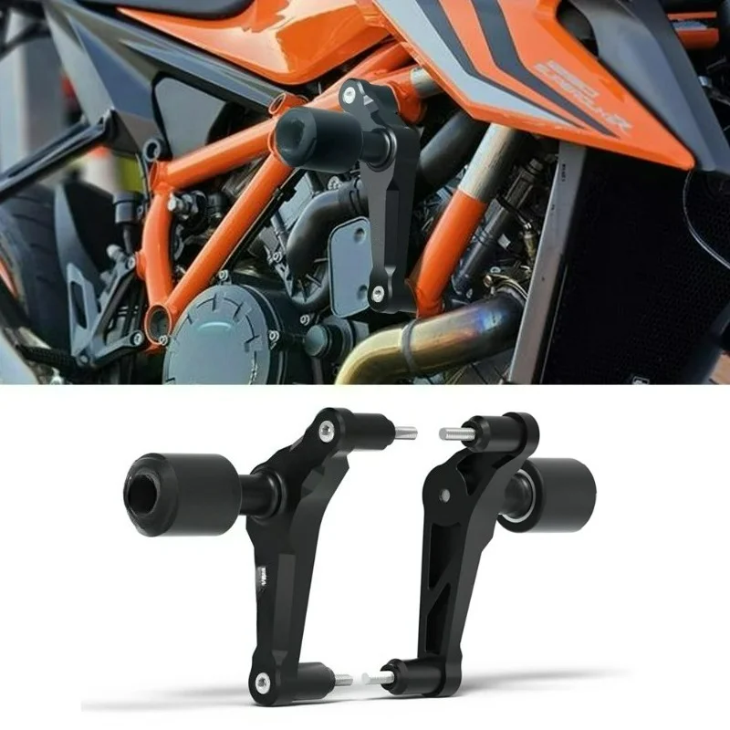 Perfect-Fit FORKTM 1390 Super Duke R R EVO 2024-2025 Motorcycle Frame Sliders Crash Protector