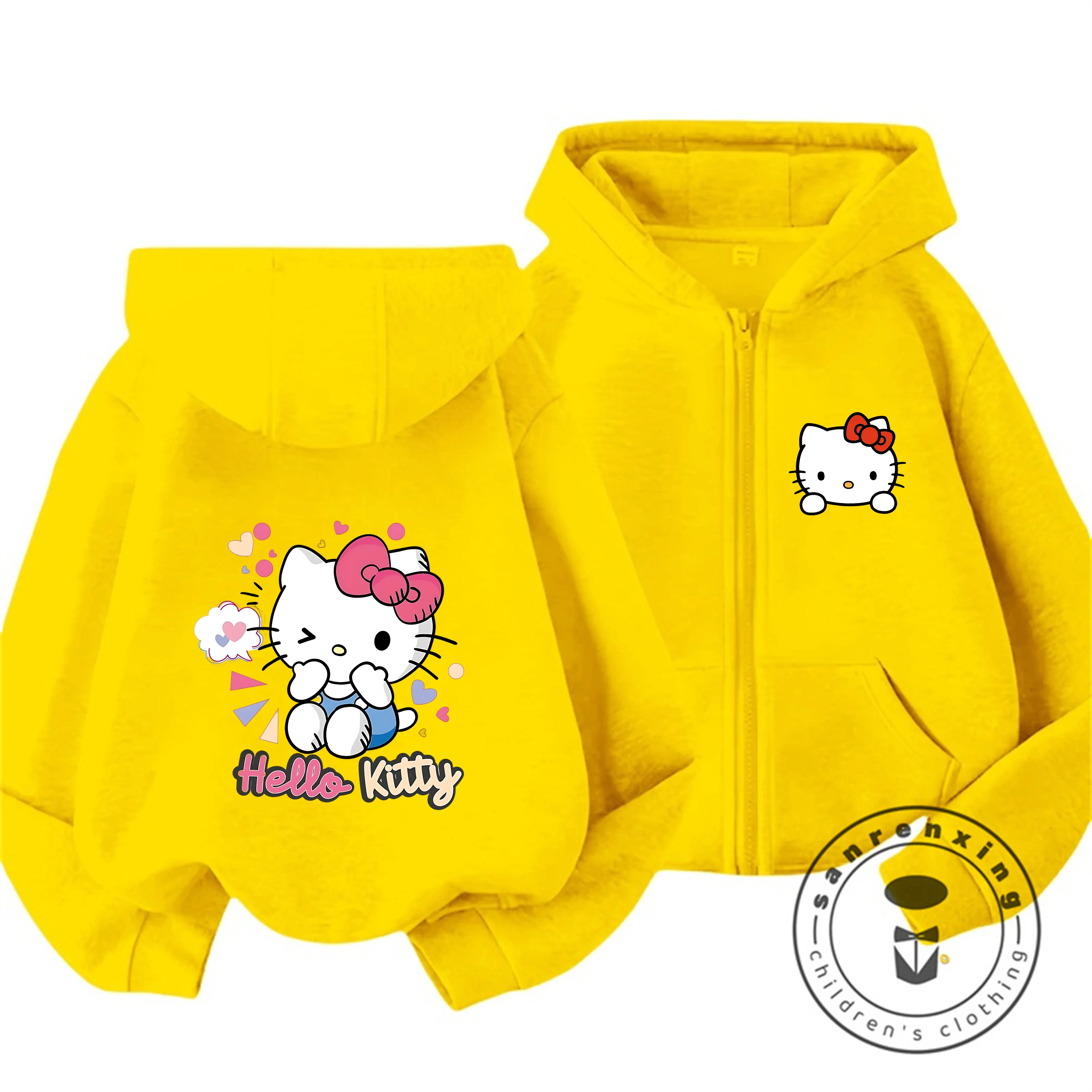Детская толстовка на молнии Hello Kitty 2026 для мальчиков и девочек 3-14 лет, осенне-зимняя, милая, в стиле кавай, с мультяшным принтом, уличная, модная, для активного отдыха, теплая, повседневная
Детская толстовка на молнии Hello Kitty 2026 для мальчиков и девочек 3-14 лет, осенне-зимняя, милая, в стиле кавай, с мультяшным принтом, уличная, модная, для активного отдыха, теплая, повседневная