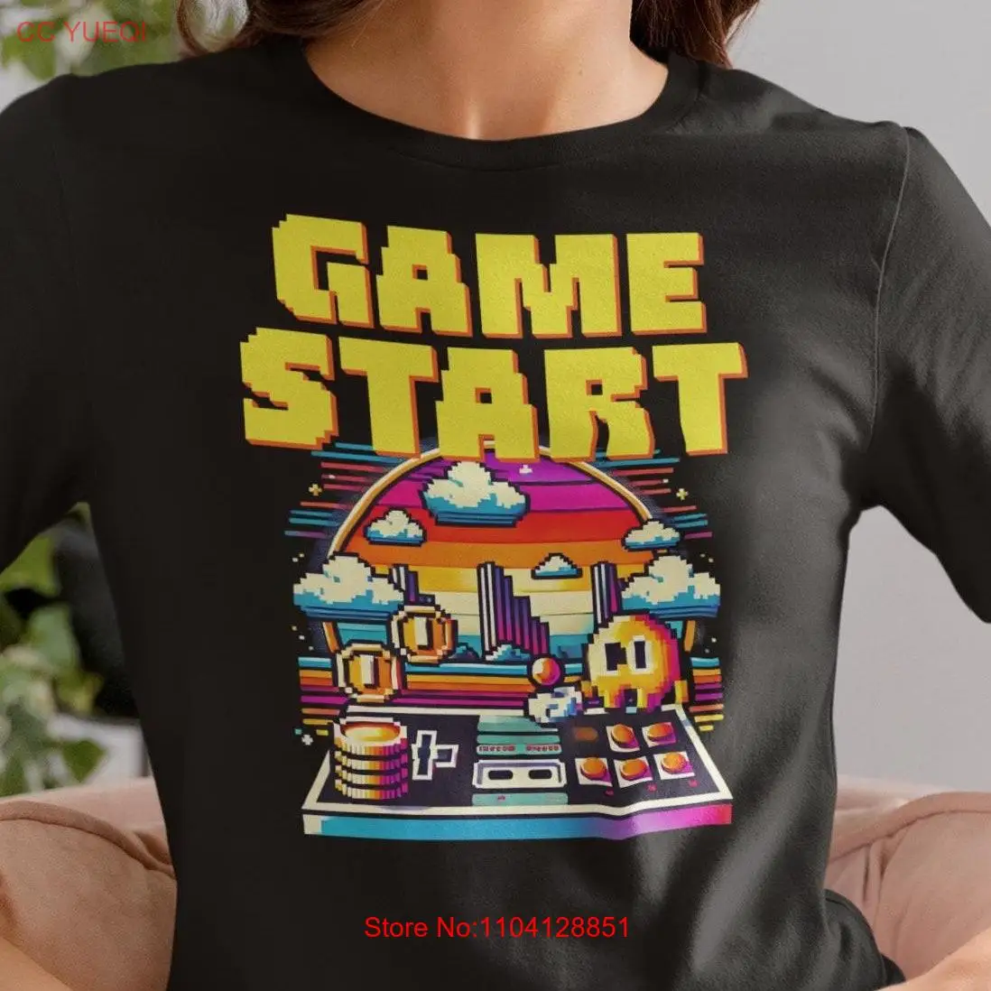 Ретро игровая рубашка Game Start t Pixel Art Arcade Design, винтажная футболка для любителей видео, крутая футболка для геймера, красочная футболка в стиле 80-х, ностальгия
Ретро игровая рубашка Game Start t Pixel Art Arcade Design, винтажная футболка для любителей видео, крутая футболка для геймера, красочная футболка в стиле 80-х, ностальгия