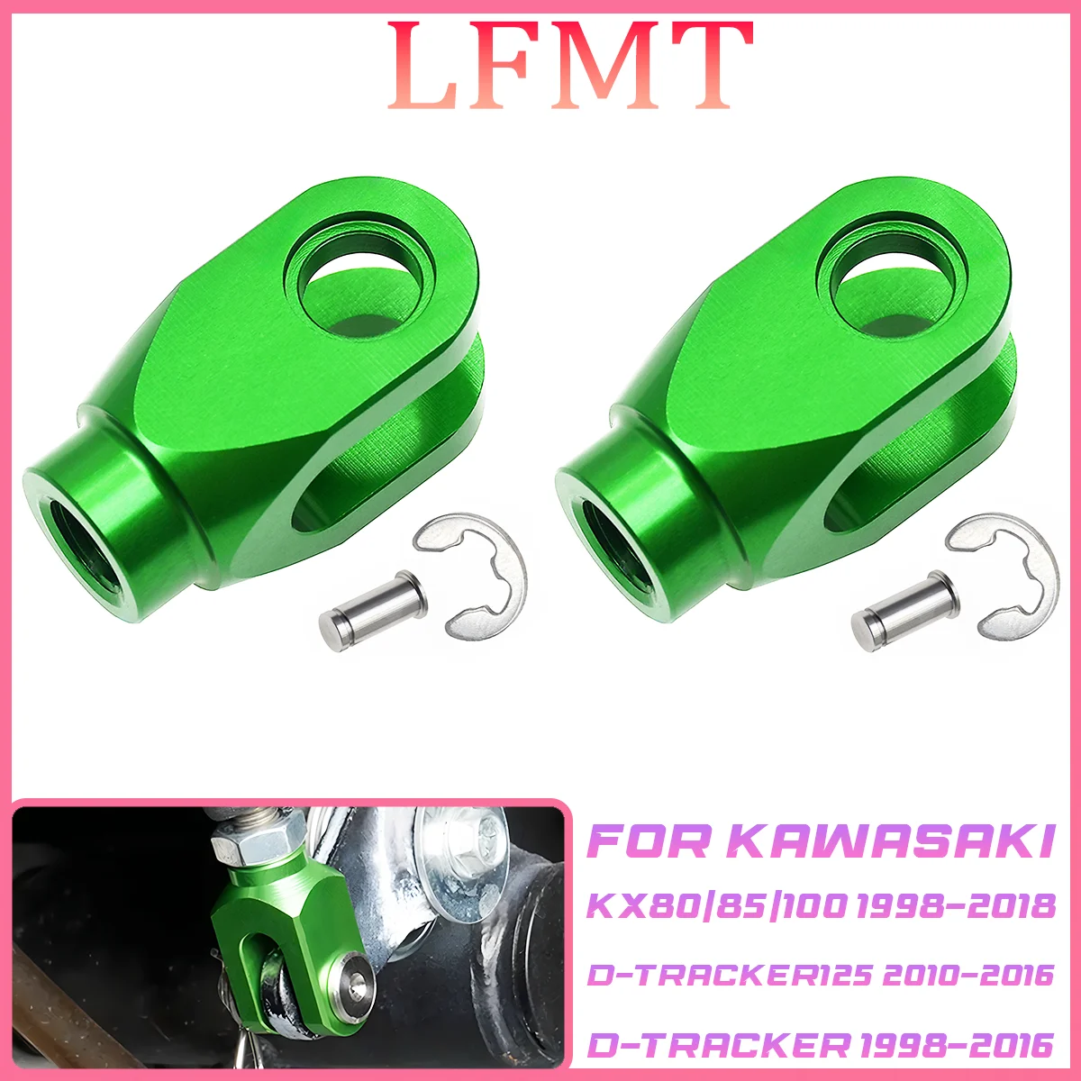 Rear Brake Clevis For Suzuki KAWASAKI KX125 250 D-TRACKER D-TRACKER125 KLX125 KLX150S KLX250 KX80 100 1998-2018 Universal Parts
Rear Brake Clevis For Suzuki KAWASAKI KX125 250 D-TRACKER D-TRACKER125 KLX125 KLX150S KLX250 KX80 100 1998-2018 Universal Parts