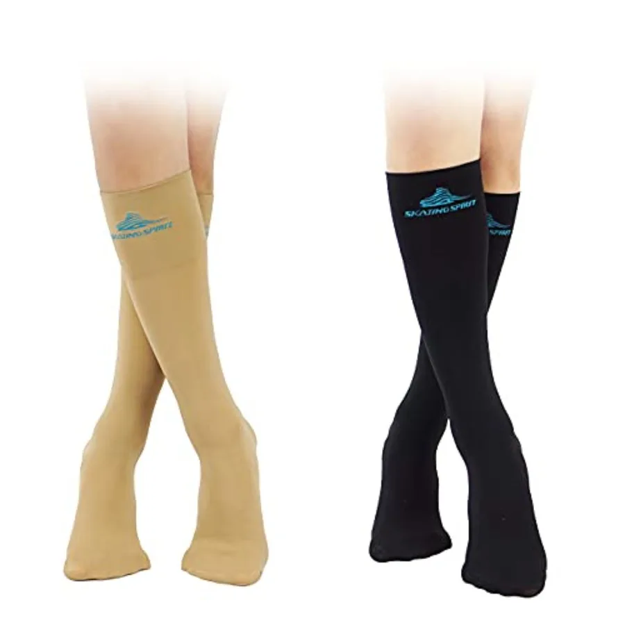 SkatingSpirit Figure Skating Socks 2 Pairs,Knee high, Extra wide cuff band non-slipping
SkatingSpirit Figure Skating Socks 2 Pairs,Knee high, Extra wide cuff band non-slipping