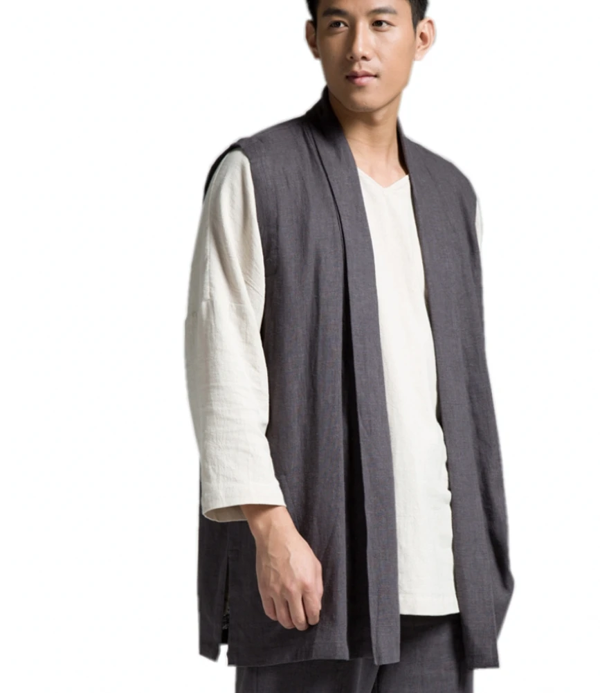 ZanYing Buddhist Meditation Zen Clothing Casual Vest Traditional Men Leisure Waistcoat
ZanYing Buddhist Meditation Zen Clothing Casual Vest Traditional Men Leisure Waistcoat