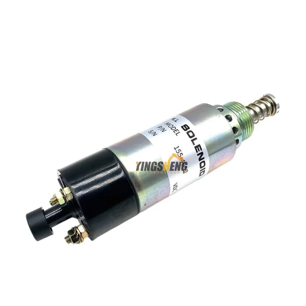 Запорный электромагнитный клапан 24 В, электромагнитный клапан остановки двигателя Caterpillar 3114 3116 3126, электромагнитный клапан 155-4652 1554652
Запорный электромагнитный клапан 24 В, электромагнитный клапан остановки двигателя Caterpillar 3114 3116 3126, электромагнитный клапан 155-4652 1554652