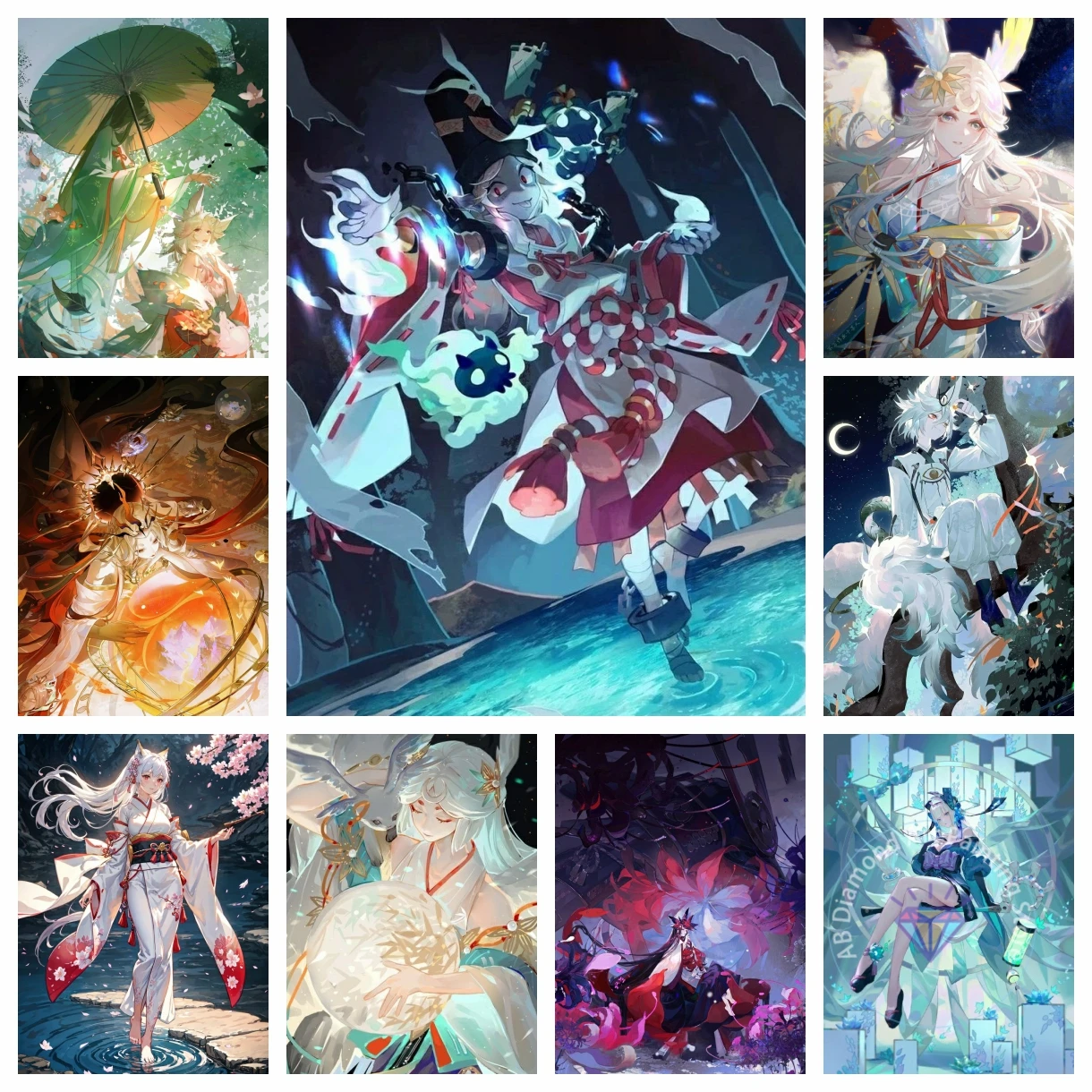 Onmyoji Game Diamond Painting Kit 5D DIY Diamond Embroidery Cross Stitch Handmade Art Gift Crafts Home Decor
Onmyoji Game Diamond Painting Kit 5D DIY Diamond Embroidery Cross Stitch Handmade Art Gift Crafts Home Decor
