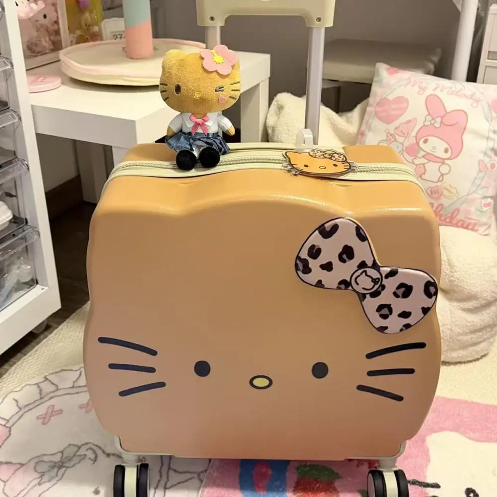 Hello Kitty 20 inch trolley case Sanrio anime Kawaii Cartoon Universal wheel suitcase student travel board the plane child cute
Hello Kitty 20 inch trolley case Sanrio anime Kawaii Cartoon Universal wheel suitcase student travel board the plane child cute