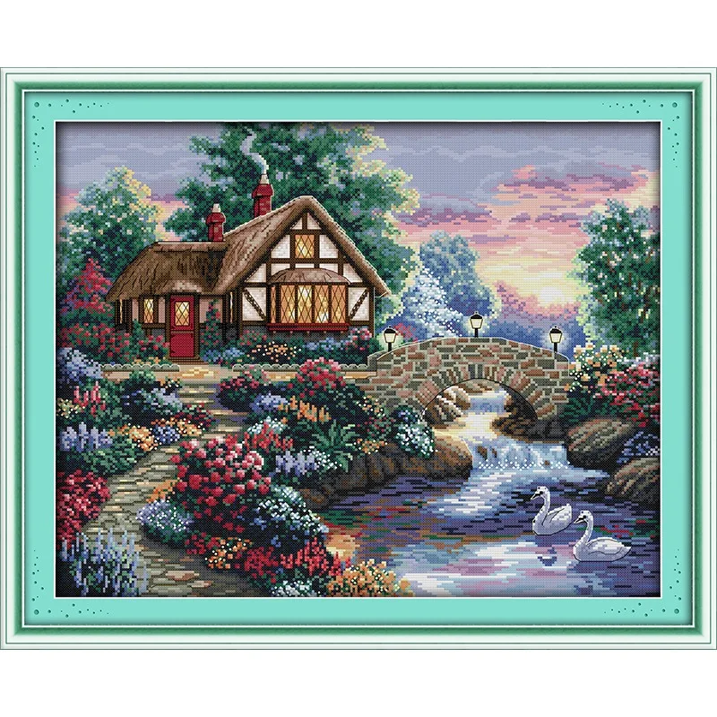 Joy Sunday New Stamped Cross Stitch Ki,11CT/14CT/16CTDIY Easy Pattern Aida Fabric Embroidery Set- Beautiful Homeland (6)
Joy Sunday New Stamped Cross Stitch Ki,11CT/14CT/16CTDIY Easy Pattern Aida Fabric Embroidery Set- Beautiful Homeland (6)
